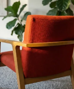 Alternative view of Shesham Bedroom Cusion Chair With Arm Rest