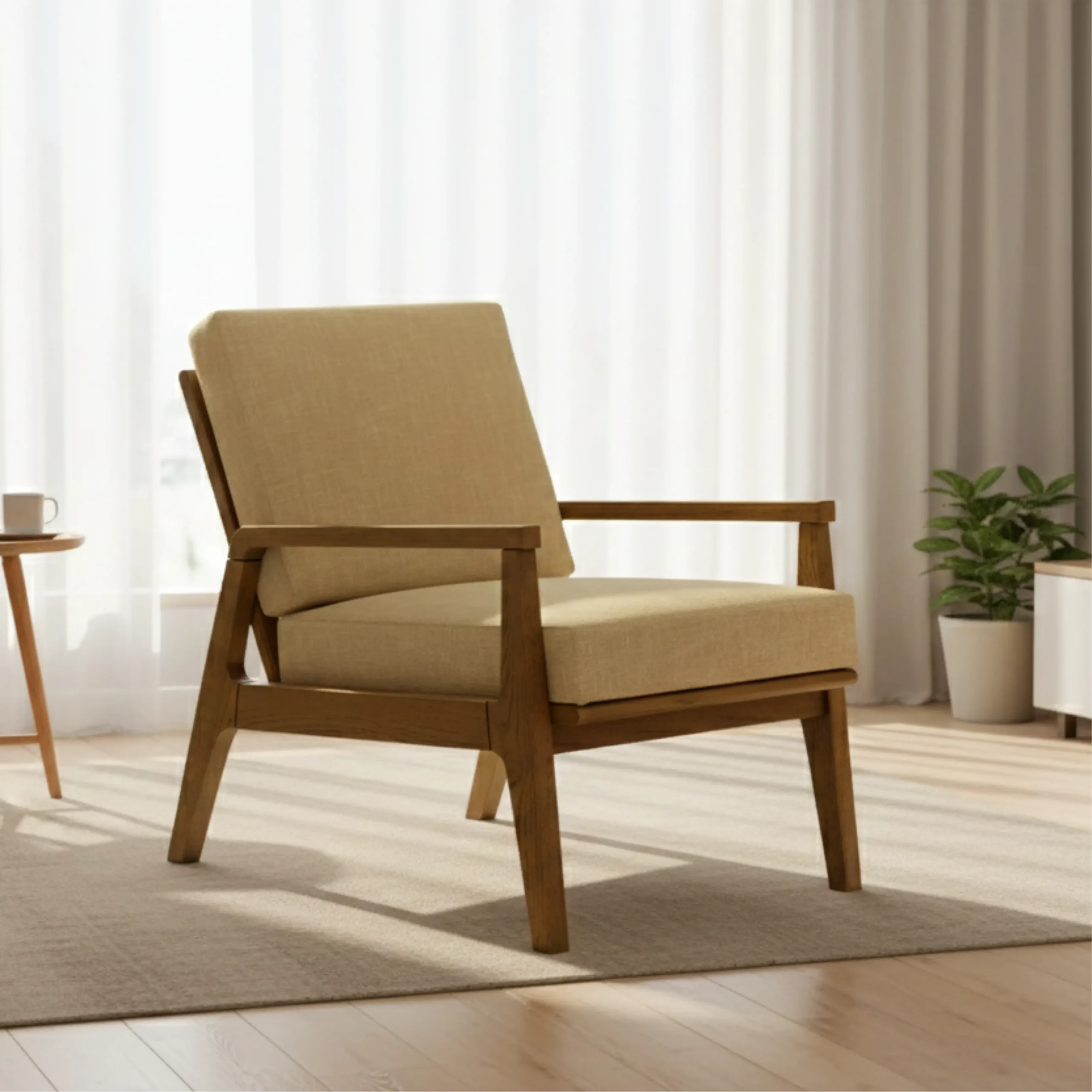 Relaxer Chair With Cushion Seats