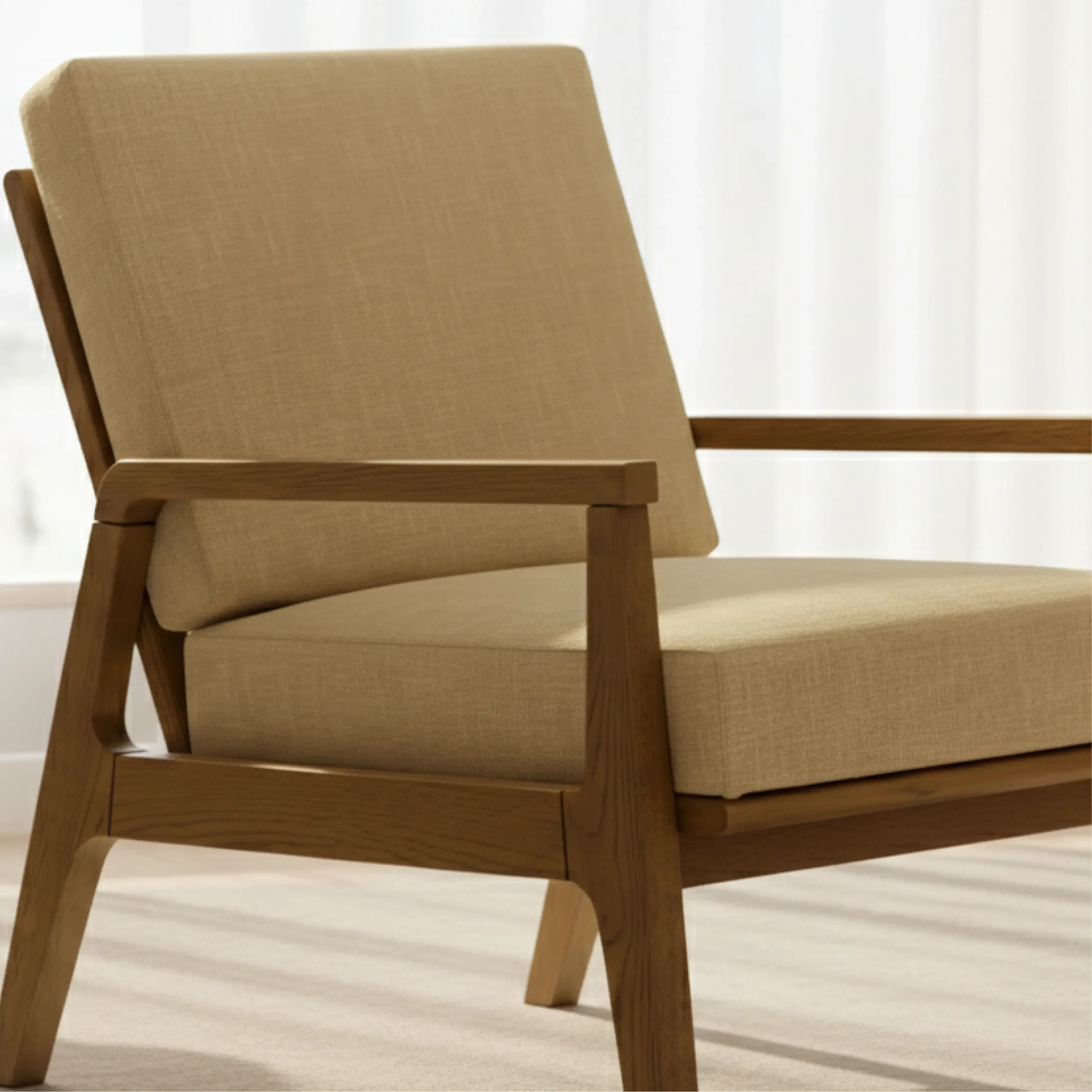 Relaxer Chair With Cushion Seats - Image 2