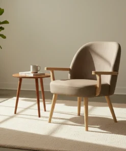 Modern Sofa Chair with Leather Seats