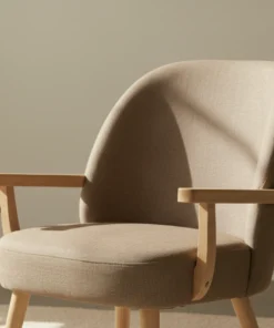 Alternative view of Modern Sofa Chair with Leather Seats