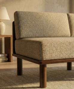 Alternative view of The Compact Shesham Sofa - Intimate scale. Infinite style.