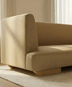 Alternative view of The Continuum Plinth Sofa - Seamless architecture. Unbroken comfort.
