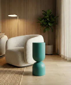 Modern Full Wooden Stool Medium