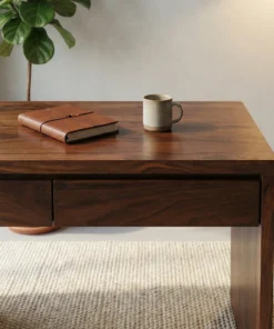 Alternative view of The Minimalist Study Table - Clear your space. Elevate your work.