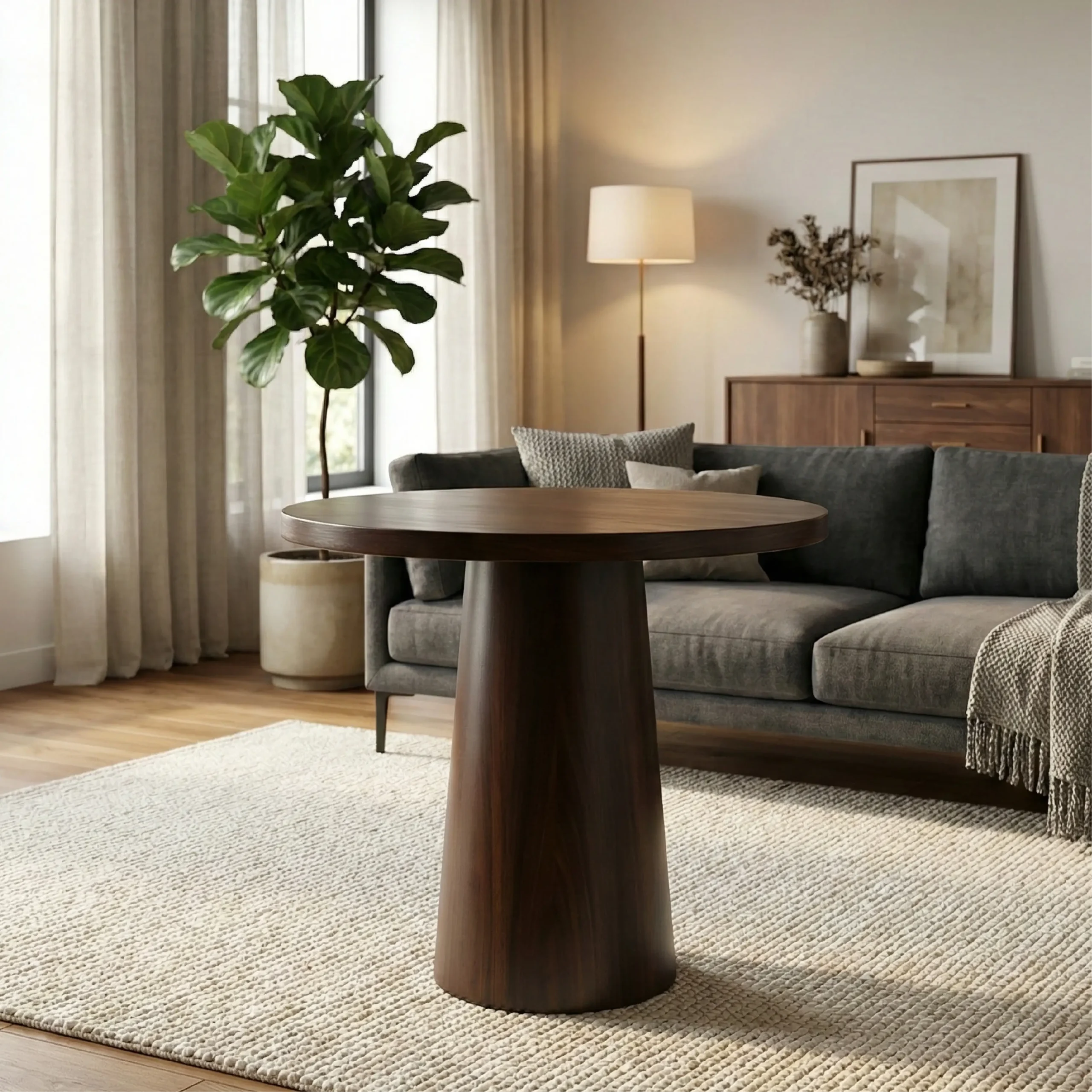 The Tectonic Center Table - Grounded living. Unadulterated timber.