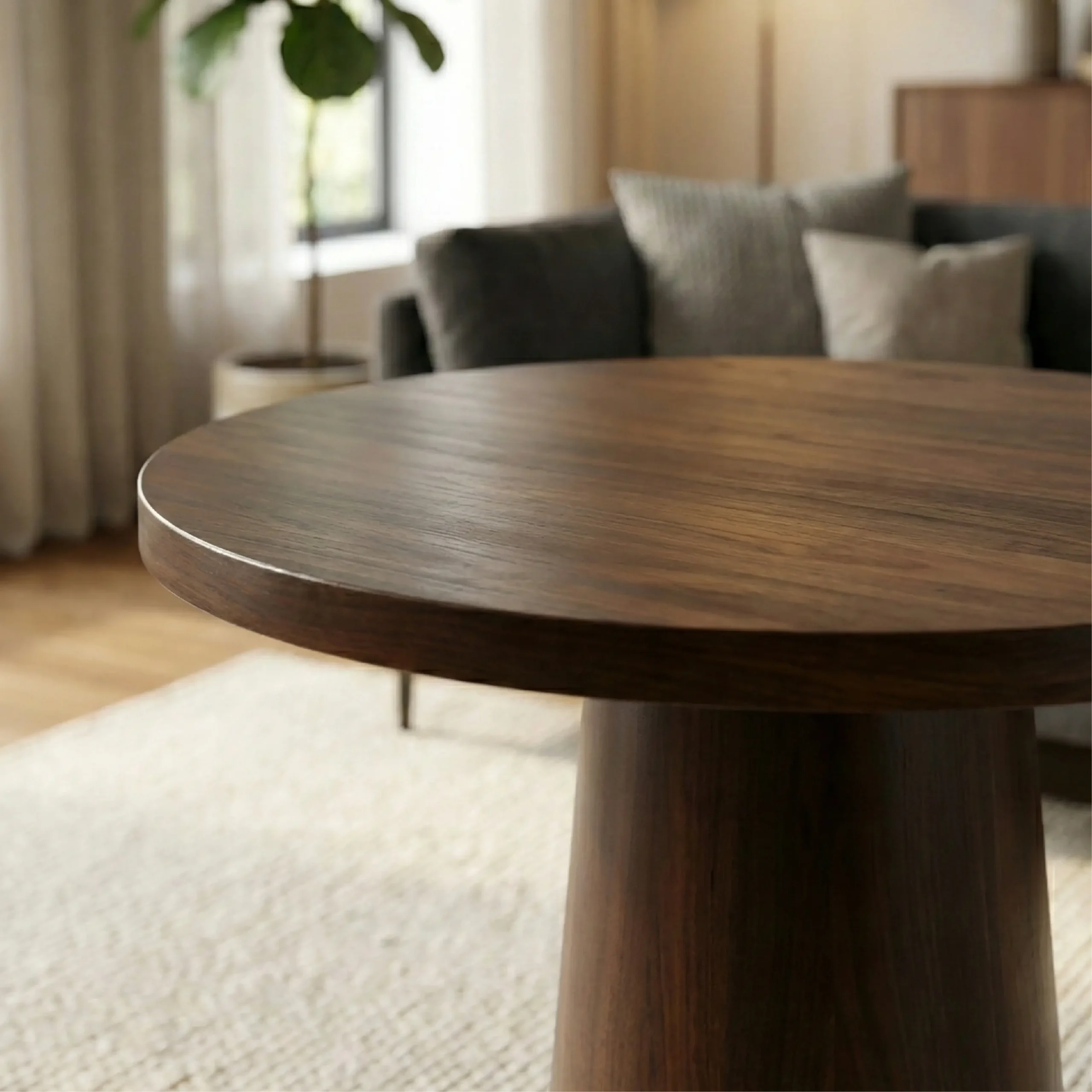 The Tectonic Center Table - Grounded living. Unadulterated timber. - Image 2