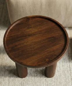 Alternative view of The Equator Center Table - Fluid geometry. Enduring timber.