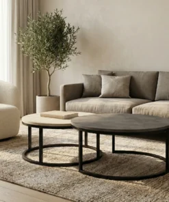 The Orbit Steel & Oak - Fluid geometry. Industrial endurance