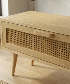 Alternative view of The Ceylon Cane Table - Transparent beauty. Textured depths.