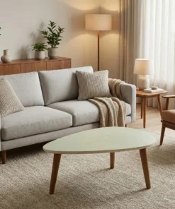 The Calder Organic Table - Organic geometry. Luminous timber.