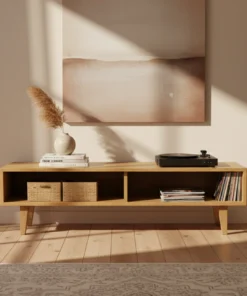Modern Shesham TV Console