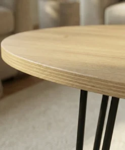 Alternative view of The Catalyst Minimalist Table - Industrial precision. Unyielding performance.