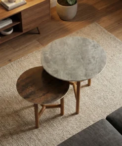 The Eclipse Nesting Tables - Enduring surfaces. Organic foundations.