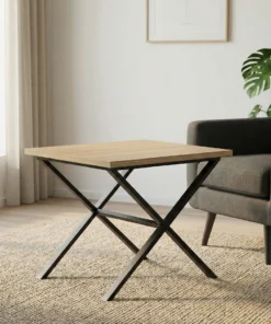 The Nexus Center Table - Fluid elevation. Industrial resilience